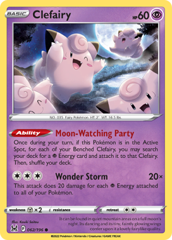 Clefairy #062/196 Common / Lost Origin