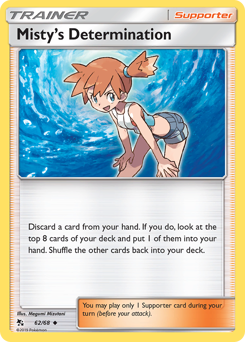 Misty's Determination #62/68 Uncommon / Hidden Fates