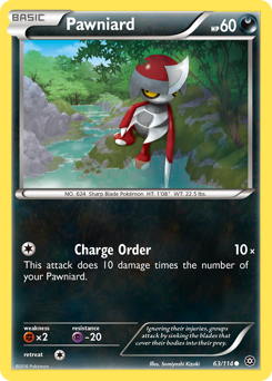 Pawniard #063/114 Common (Reverse Holofoil) / Steam Siege