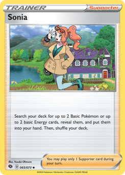 Sonia #65/73 Uncommon (Reverse Holofoil) / Champion's Path
