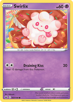 Swirlix #067/198 Common (Reverse Holofoil) / Chilling Reign