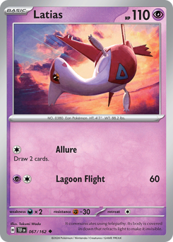 Latias #067/162 Uncommon (Reverse Holofoil) / Temporal Forces
