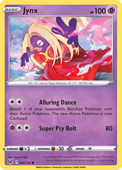 Jynx #068/196 Common / Lost Origin