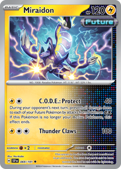Miraidon #069/191 Uncommon (Reverse Holofoil) / Surging Sparks