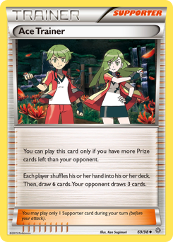 Ace Trainer #69/98 Uncommon (Reverse Holofoil) / Ancient Origins