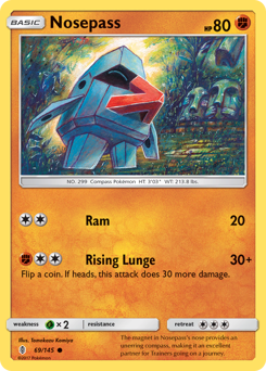 Nosepass #069/145 Common / Guardians Rising
