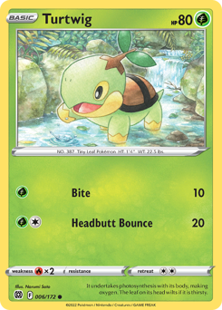 Turtwig #006/172 Common / Brilliant Stars