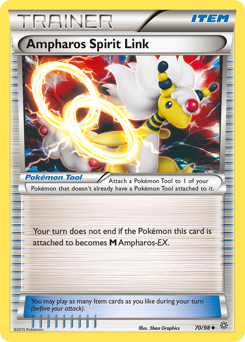 Ampharos Spirit Link #70/98 Uncommon / Ancient Origins