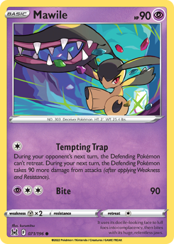 Mawile #071/196 Common (Reverse Holofoil) / Lost Origin