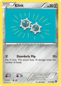 Klink #071/114 Common (Reverse Holofoil) / Steam Siege