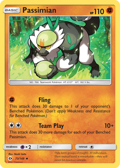 Passimian #073/149 Uncommon / Sun & Moon