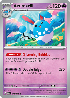 Azumarill #074/191 Uncommon / Surging Sparks