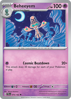 Beheeyem #074/162 Uncommon / Temporal Forces