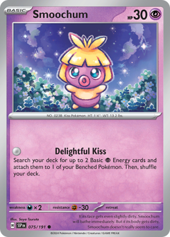 Smoochum #075/191 Common (Reverse Holofoil) / Surging Sparks