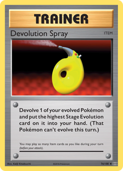 Devolution Spray #076/108 Uncommon / Evolutions