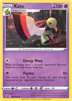 Xatu #077/192 Uncommon / Rebel Clash
