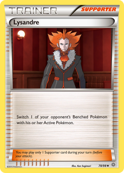 Lysandre #78/98 Uncommon (Reverse Holofoil) / Ancient Origins