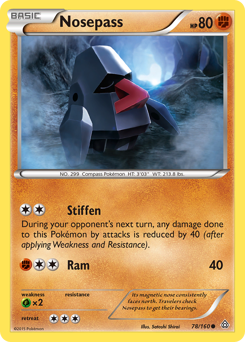 Nosepass #078/160 Common / Primal Clash