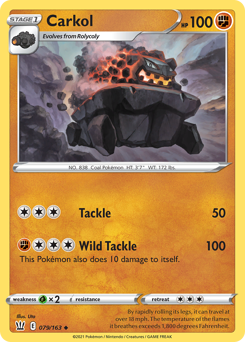 Carkol #079/163 Uncommon / Battle Styles