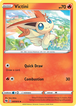 Victini #07/73 Uncommon (Reverse Holofoil) / Champion's Path