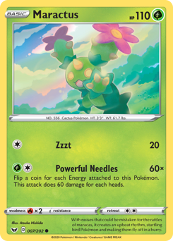 Maractus #007/202 Common / Sword & Shield