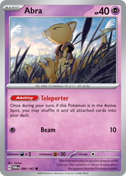 Abra #080/167 Common / Twilight Masquerade