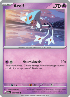 Azelf #080/191 Common / Surging Sparks