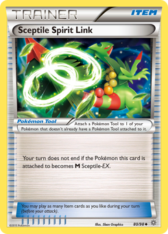 Sceptile Spirit Link #80/98 Uncommon (Reverse Holofoil) / Ancient Origins