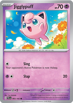 Jigglypuff #083/193 Common / Paldea Evolved