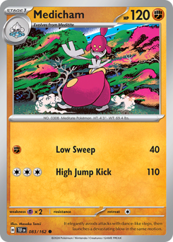 Medicham #083/162 Common / Temporal Forces