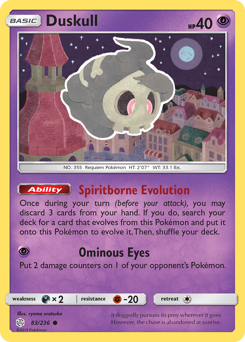 Duskull #083/236 Common / Cosmic Eclipse