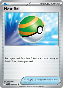 Nest Ball #84/91 Uncommon / Paldean Fates