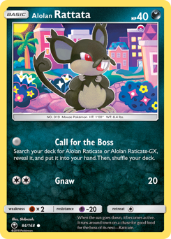 Alolan Rattata #084/168 Common / Celestial Storm