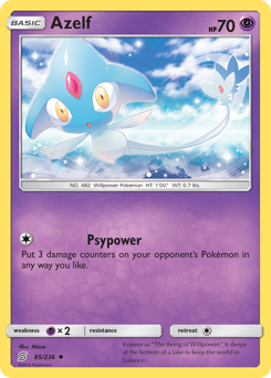 Azelf #085/236 Uncommon / Unified Minds