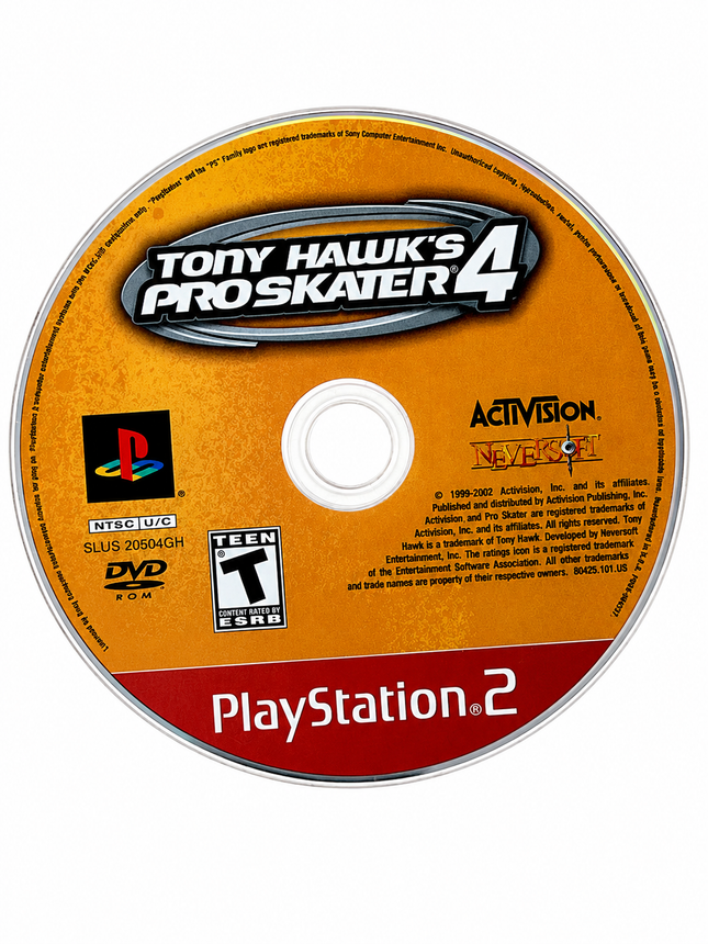 Tony Hawk Pro Skater 4 [Greatest Hits] (PlayStation 2 / PS2)