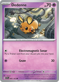 Dedenne #087/191 Common / Surging Sparks