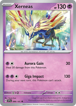 Xerneas #088/191 Uncommon (Reverse Holofoil) / Surging Sparks