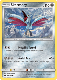 Skarmory #088/149 Common / Sun & Moon