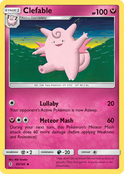 Clefable #089/145 Uncommon / Guardians Rising