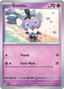 Gothita #090/193 Common / Paldea Evolved