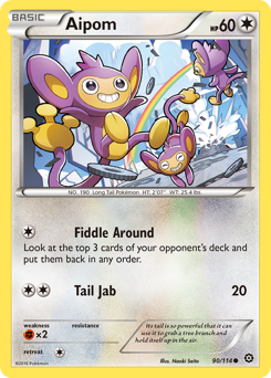 Aipom #090/114 Common / Steam Siege