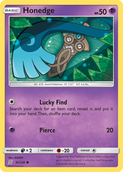 Honedge #092/236 Common / Unified Minds