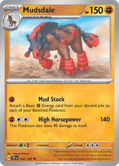 Mudsdale #092/162 Uncommon / Temporal Forces