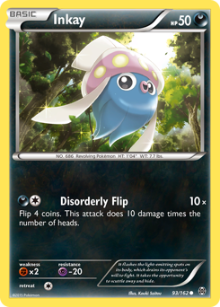 Inkay #093/162 Common / BREAKthrough