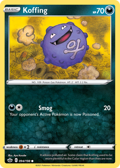 Koffing #094/198 Common / Chilling Reign
