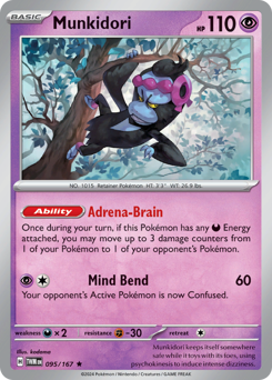 Munkidori #095/167 Rare (Holofoil) / Twilight Masquerade