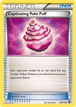 Captivating Poke Puff #099/114 Uncommon / Steam Siege