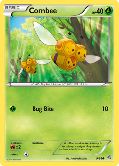 Combee #09/98 Common (Reverse Holofoil) / Ancient Origins