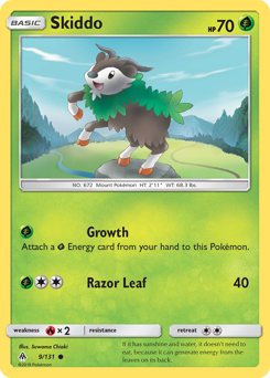 Skiddo #009/131 Common / Forbidden Light