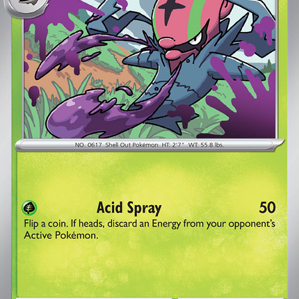 Accelgor #009/086 Uncommon / White Flare